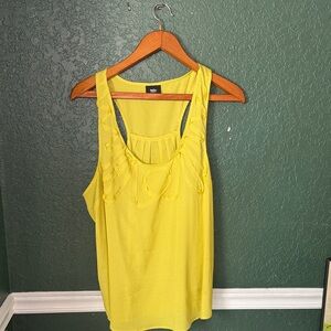 Mossimo Women's "Silky" Yellow Plus Size Tank top XXL